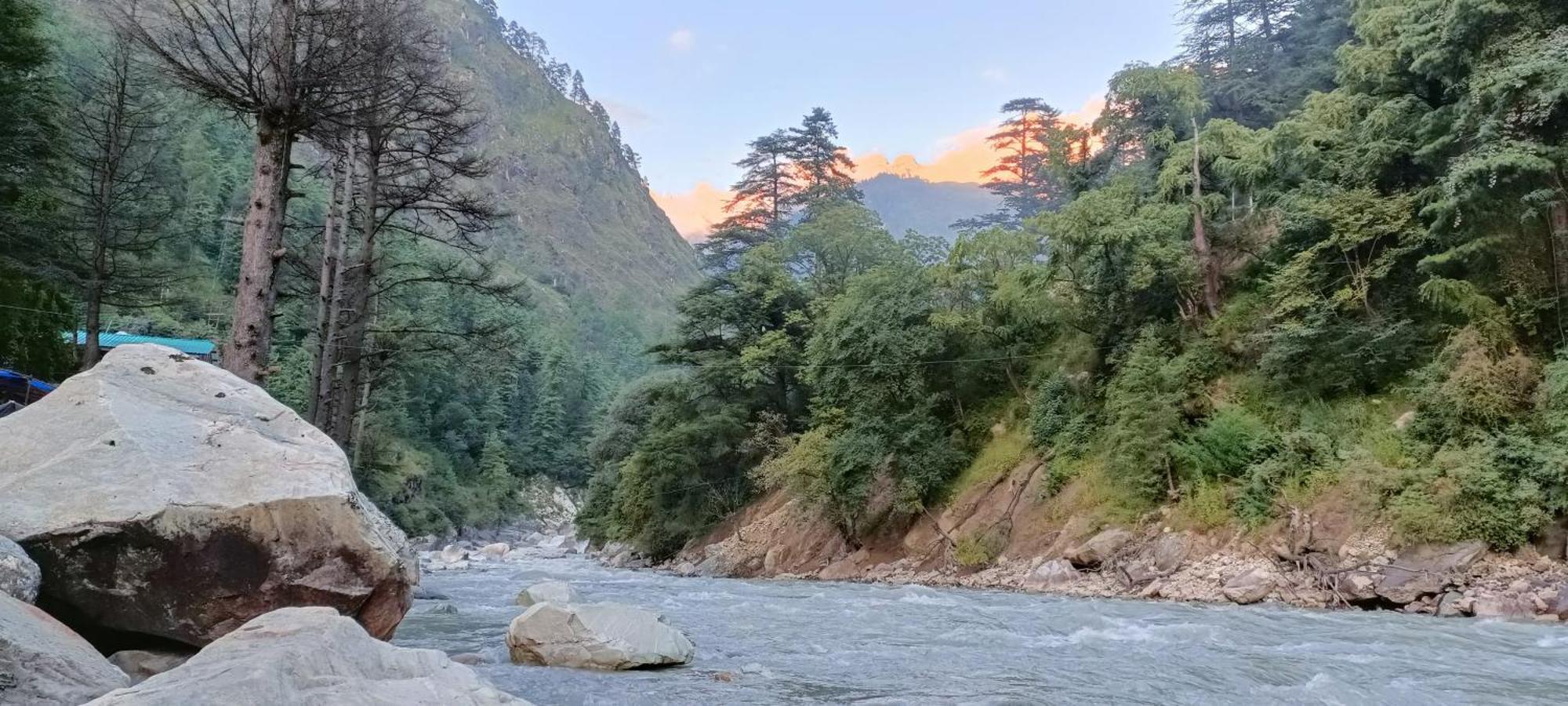 Dog N Hill Hotel Kasol Exterior foto